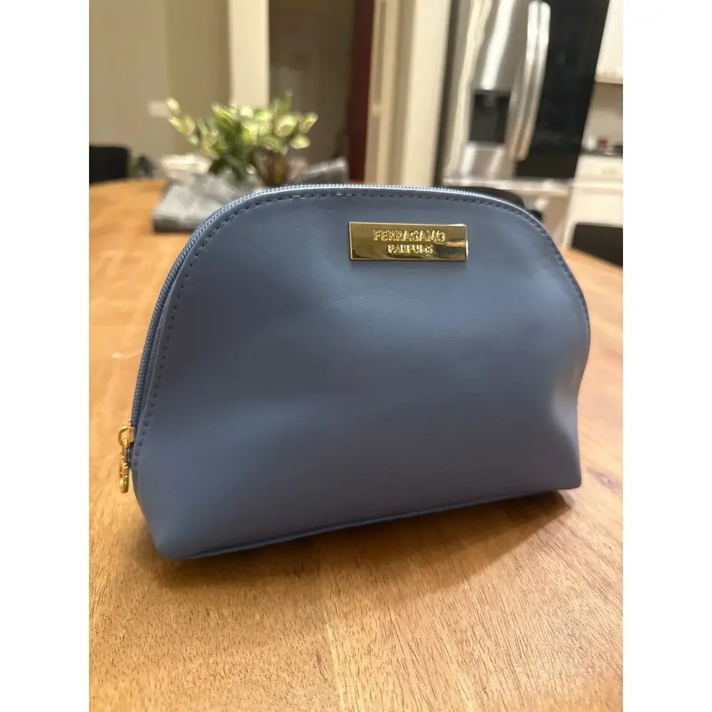 Ferragamo Turkish Airlines Convivio First Class Amenity Kit Clutch Bag